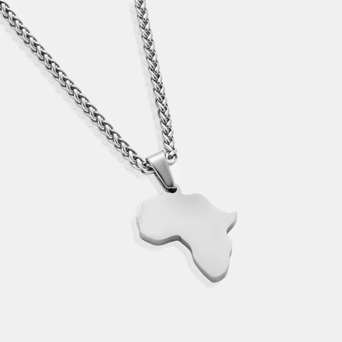 Africa Pendant (Silver)
