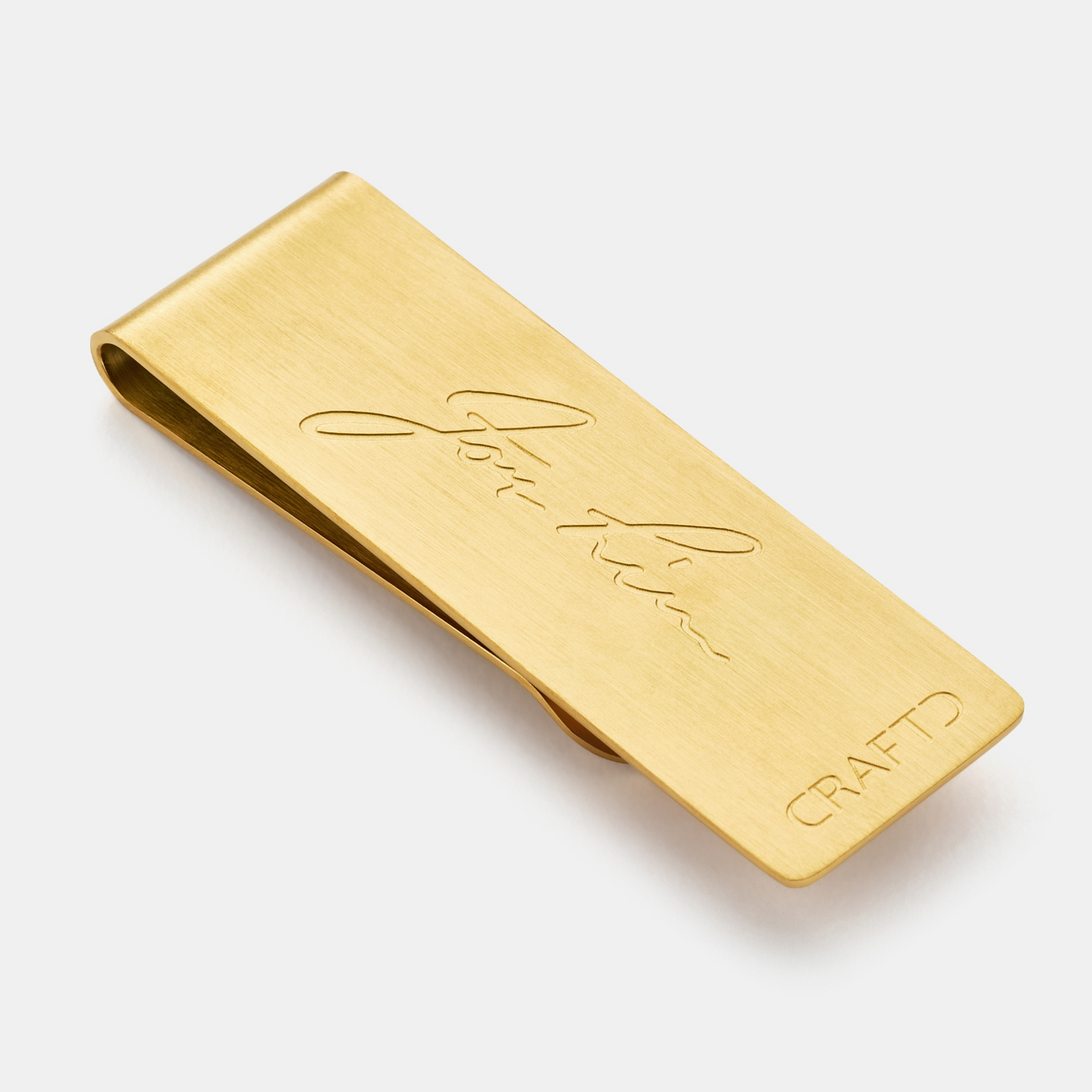 "For Him" Money Clip (Gold)