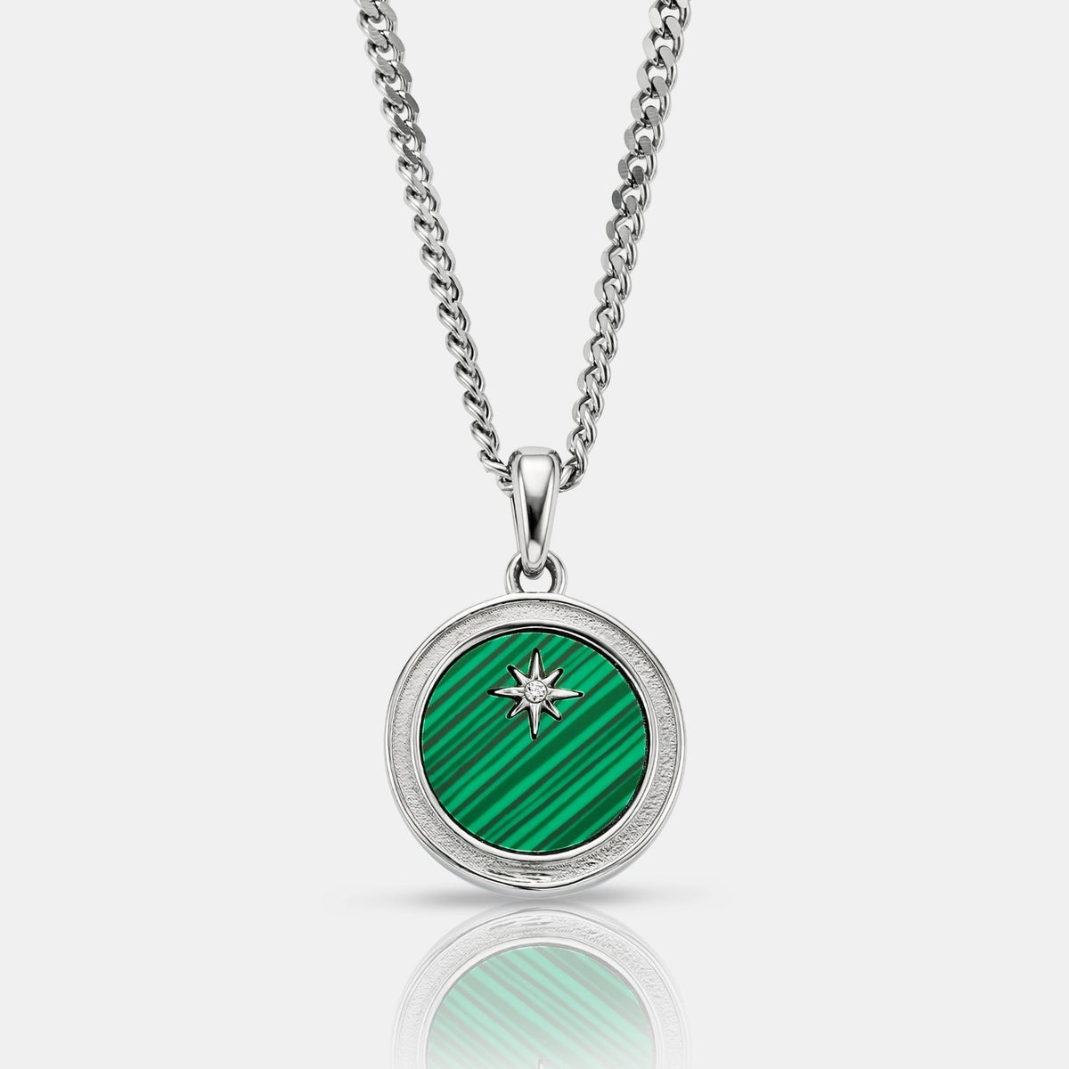 Malachite North Star (Silver)