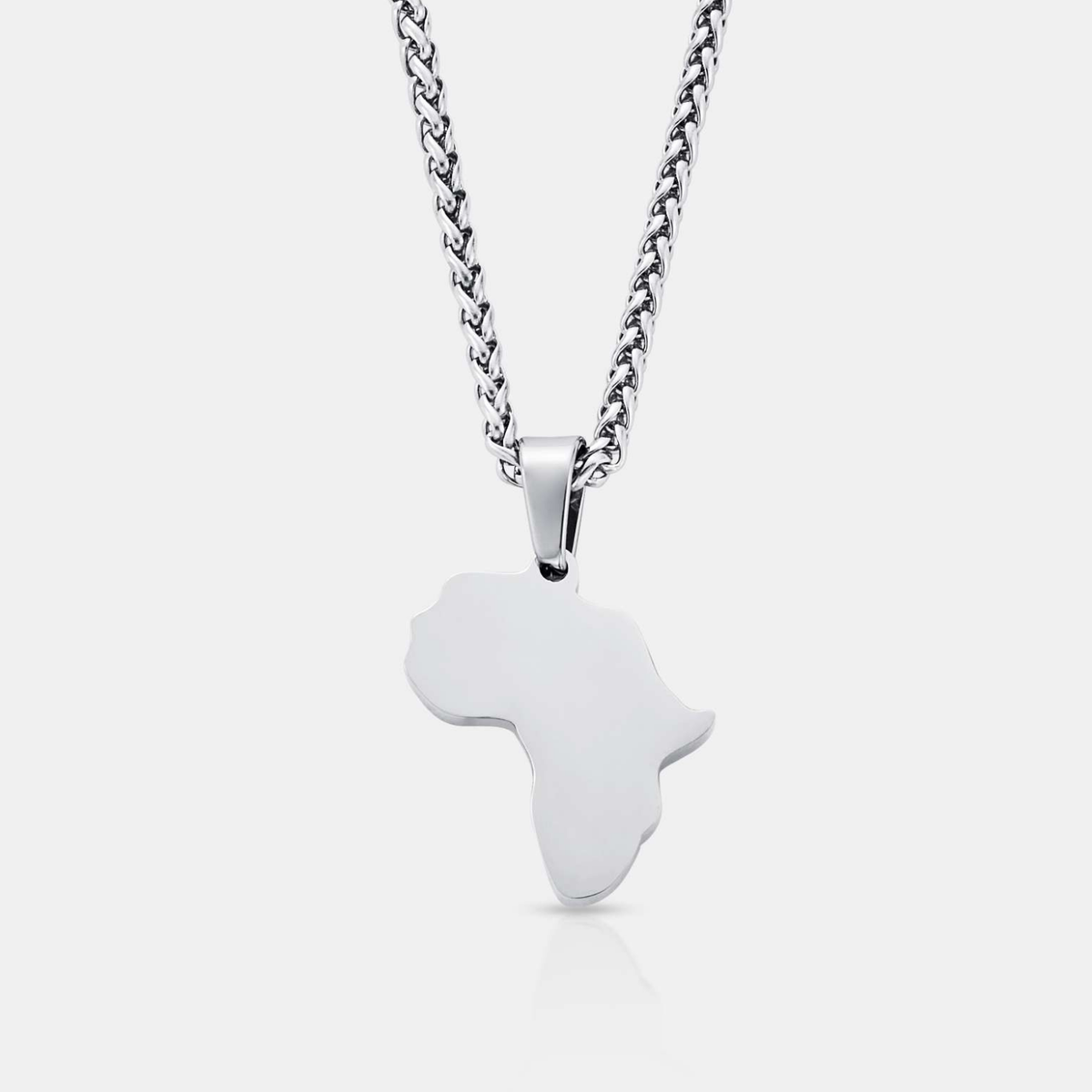 Africa Pendant (Silver)