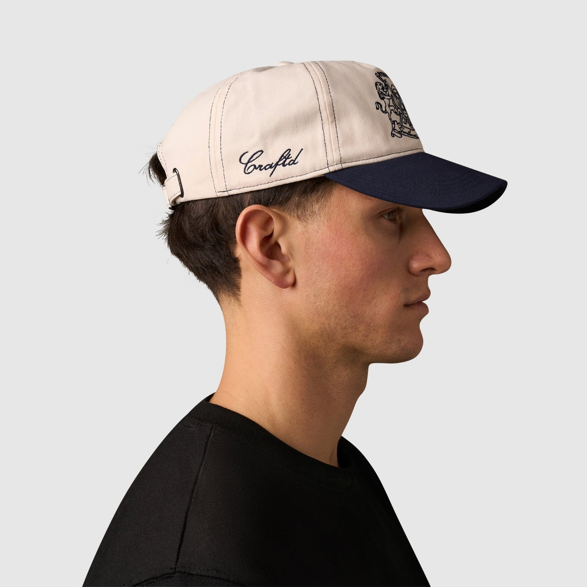 Gentlemen's Club Hat (Cream/Navy)