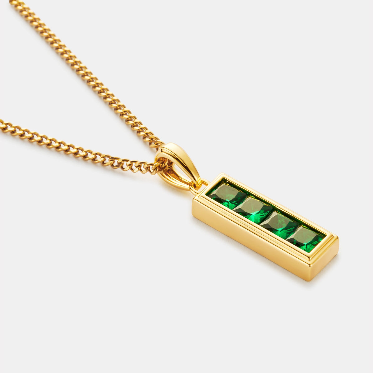 Emerald Stone Totem (Gold)