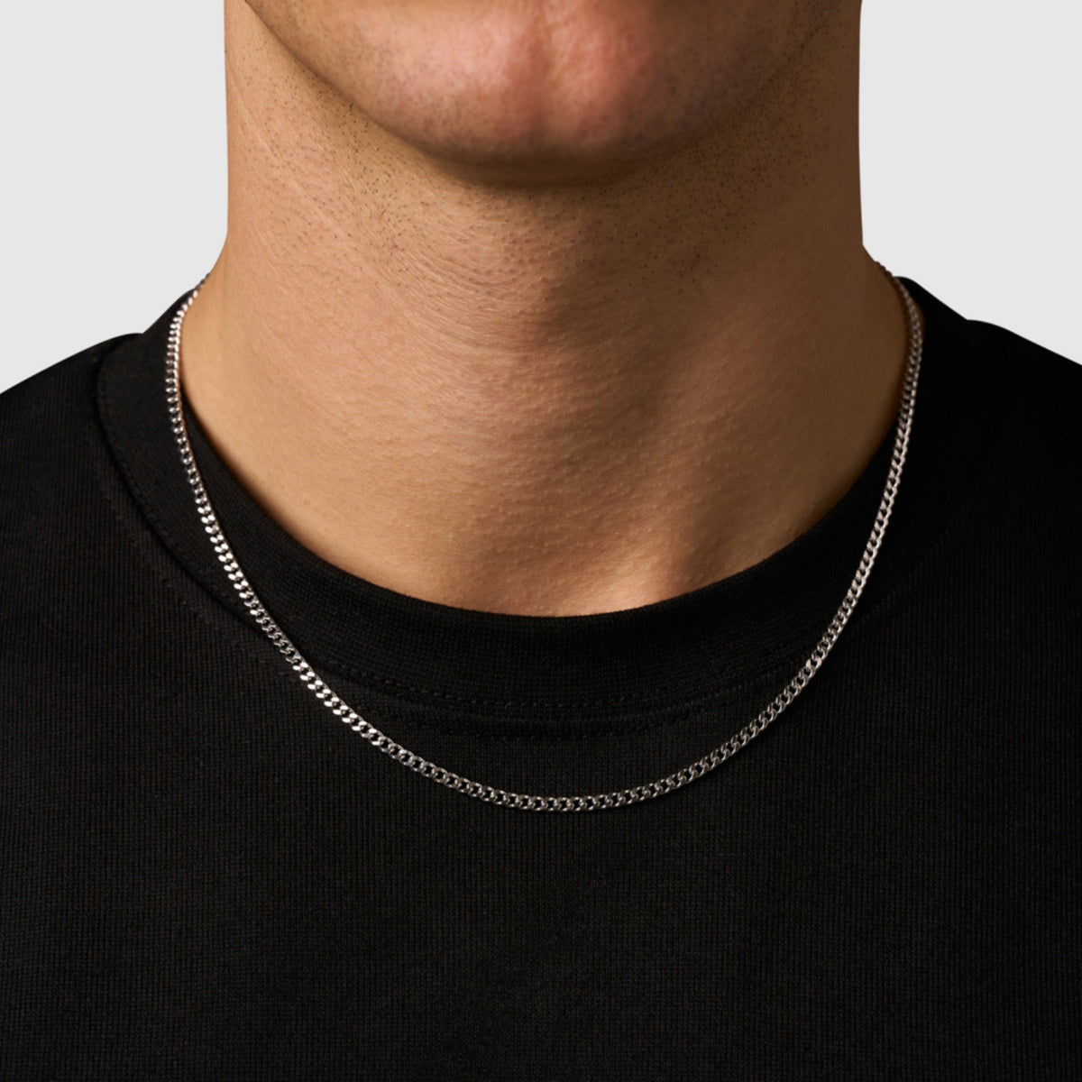 Cuban (Silver) 3mm | Sterling Silver