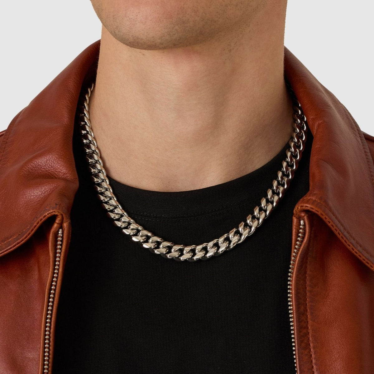 Cuban (Silver) 12mm