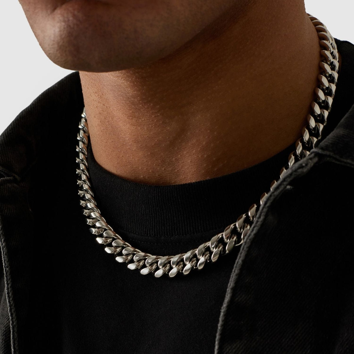 Cuban (Silver) 12mm