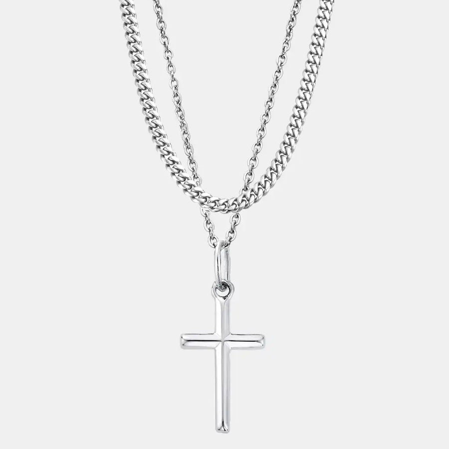 Silver Cross Set (Cuban)