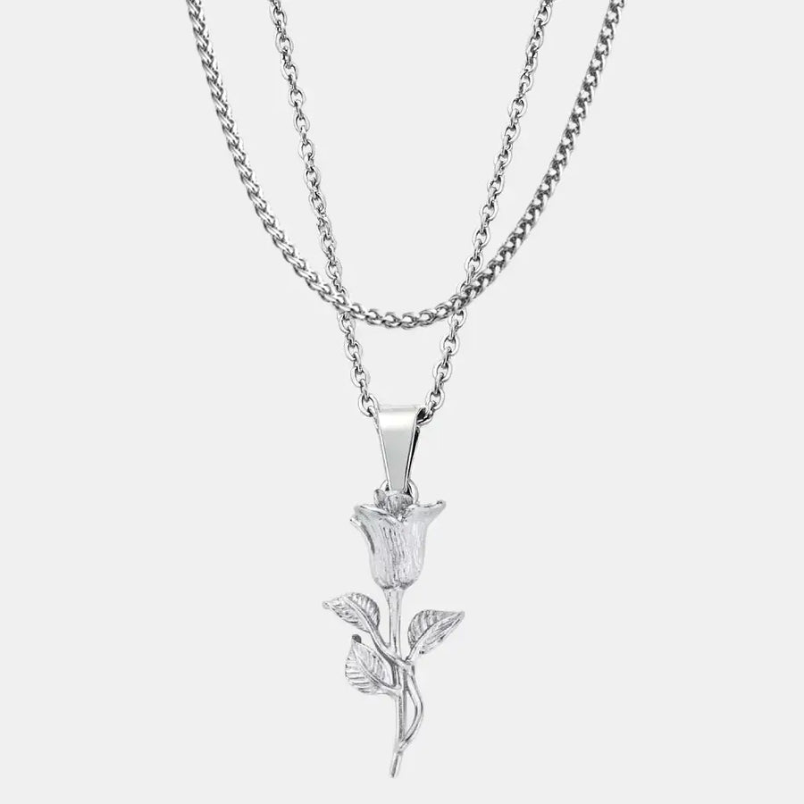 Silver Rose Set (Wheat)
