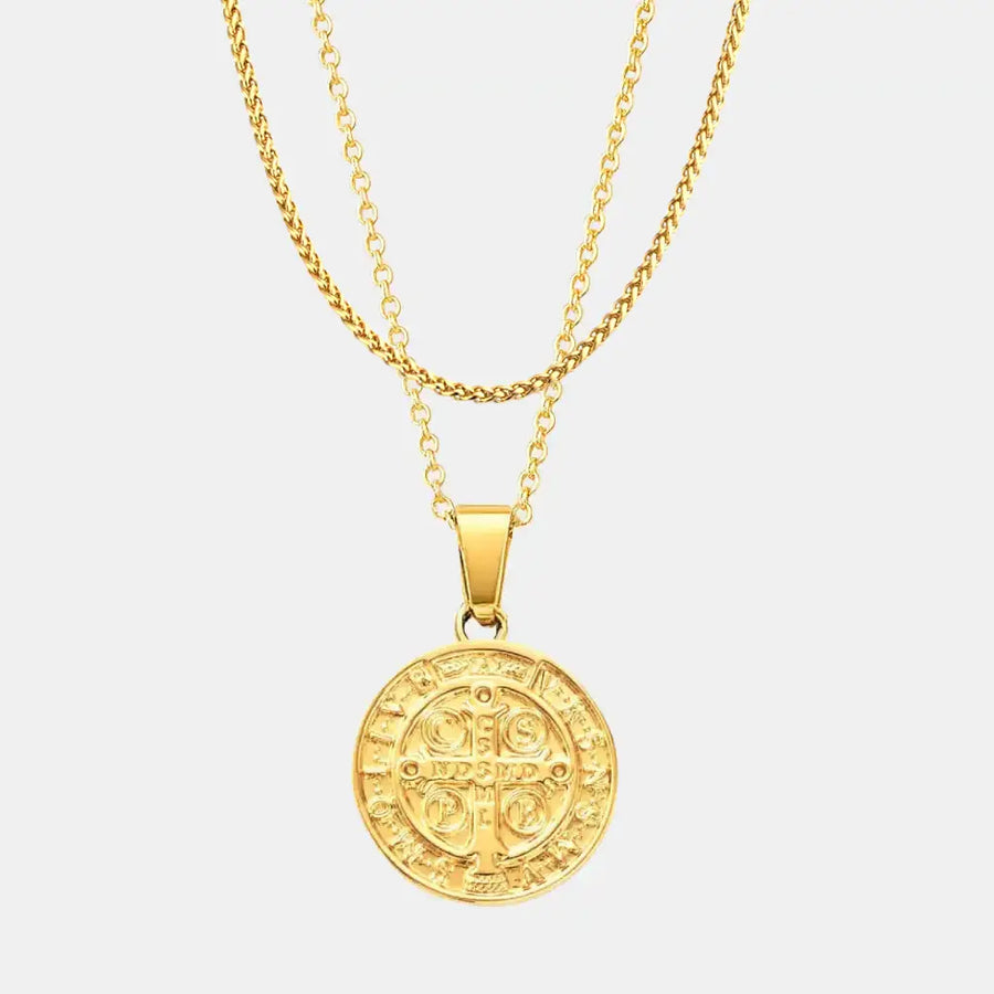 Gold Saint Benedict Set (Wheat)