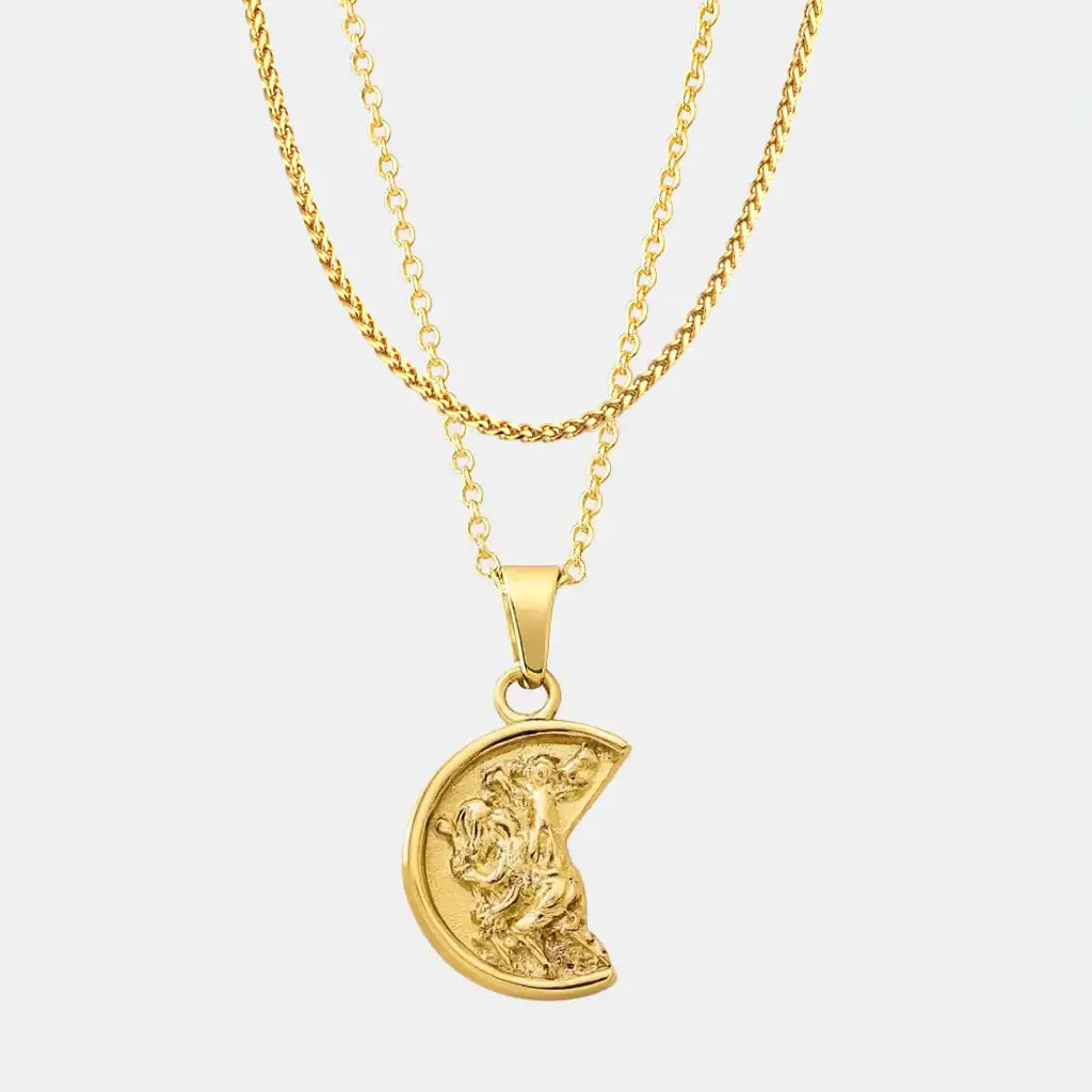 Gold Saint Christopher Set (Wheat)