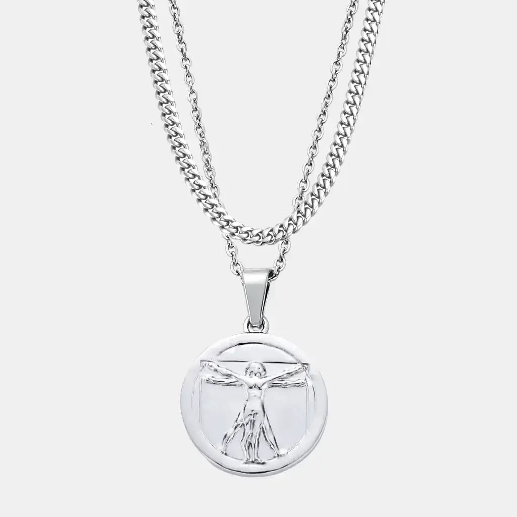 Silver Vitruvian Set (Cuban)