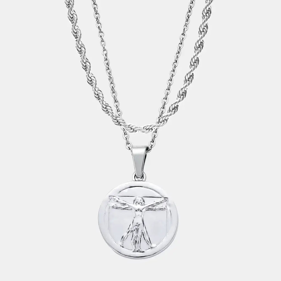 Silver Vitruvian Set (Rope)