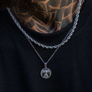 Silver Vitruvian Set (Rope)