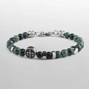 Green Cross Bracelet