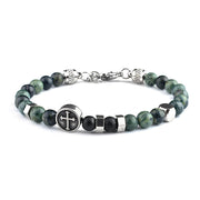 Green Cross Bracelet